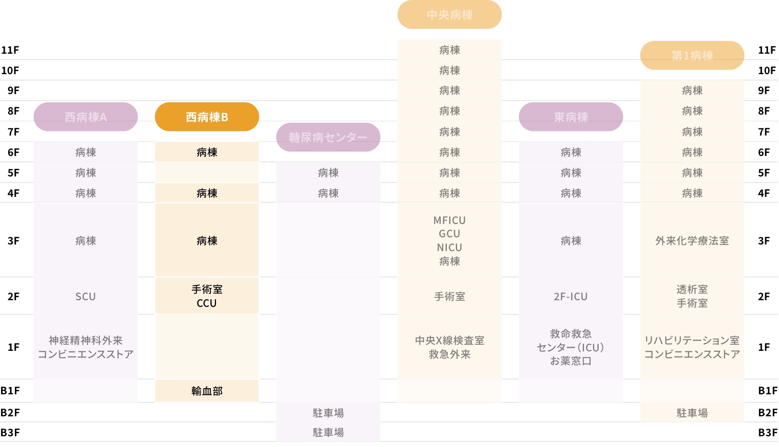 西病棟B
