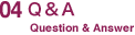 Ｑ&Ａ